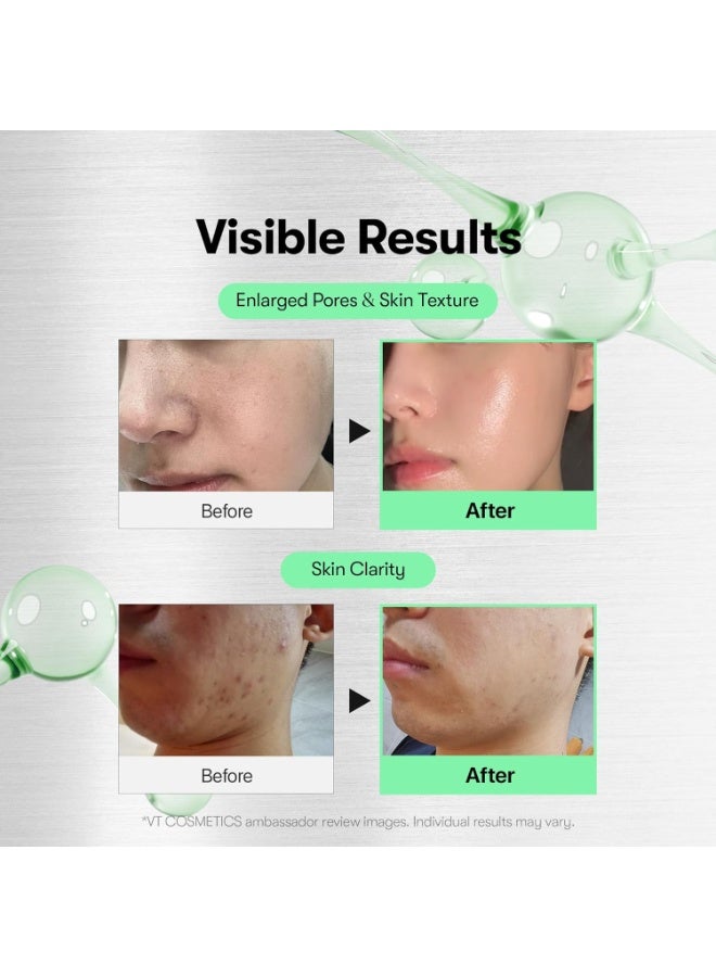 VT COSMETICS CICA Reedle Shot 300 Essence | Intensive Face Essence Centella Complex, Hyaluronic Acid, Green Propolis Extract 30ml - Image 3